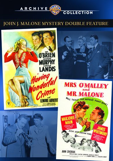 John J. Malone Mystery Double Feature: Having Wonderful Crime/Mrs. O'Malley and Mr. Malone