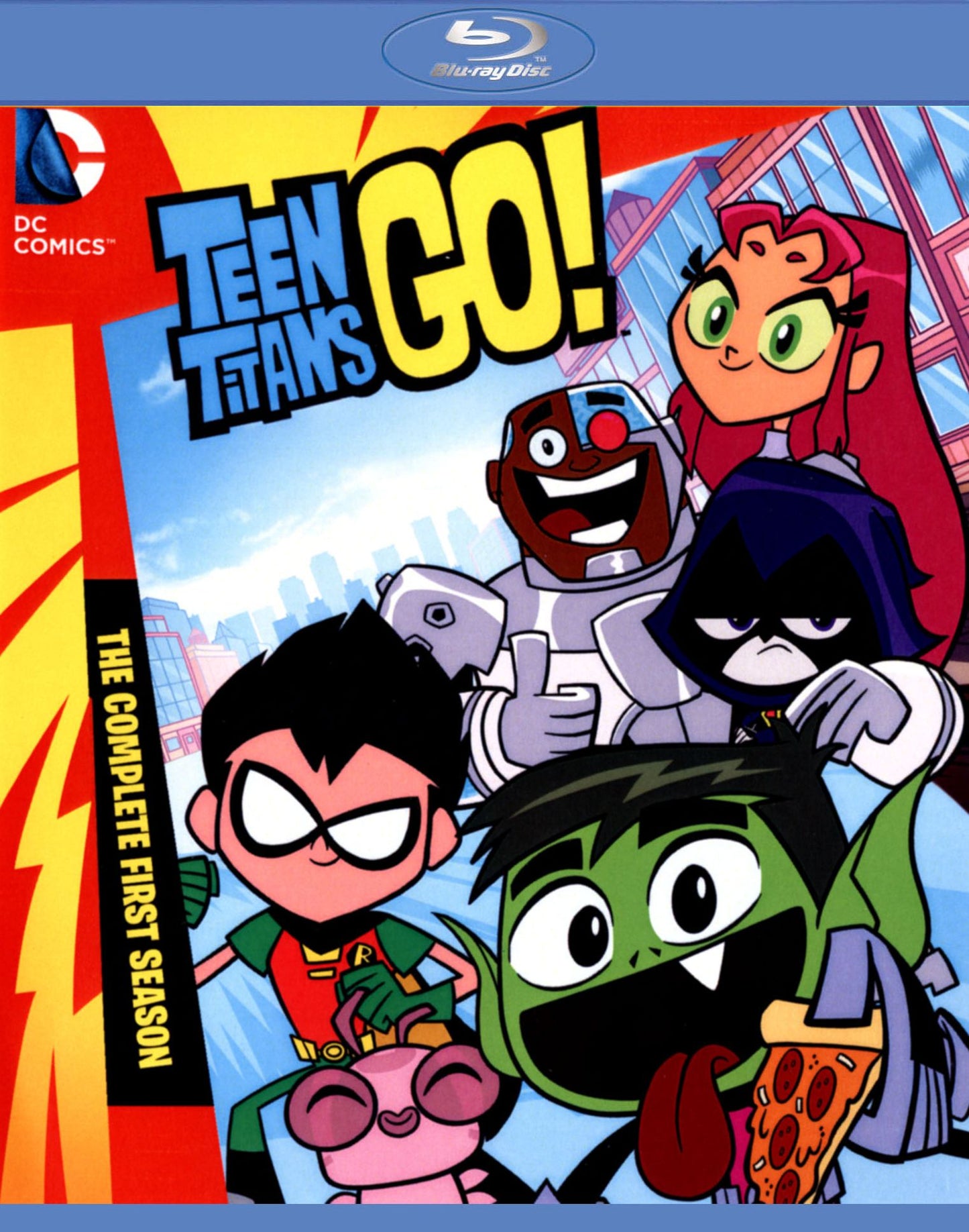 Teen Titans Go!: The Complete First Season [2 Discs] [Blu-ray]