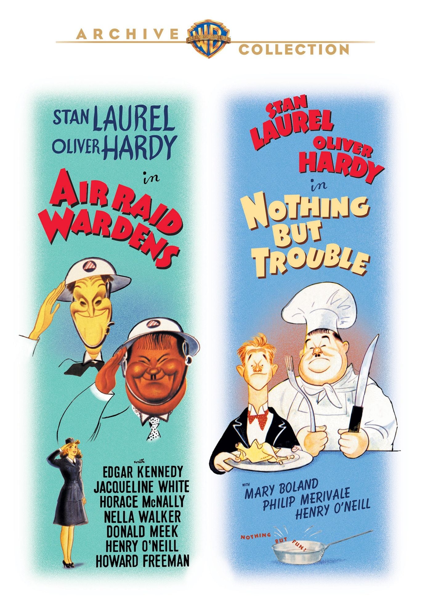 Air Raid Wardens/Nothing But Trouble