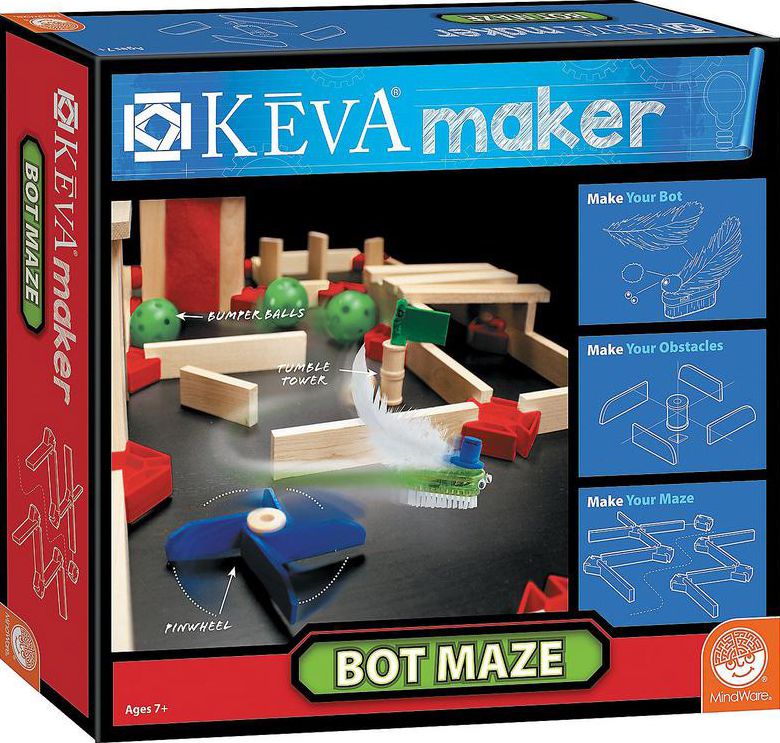 KEVA Maker Bot Maze