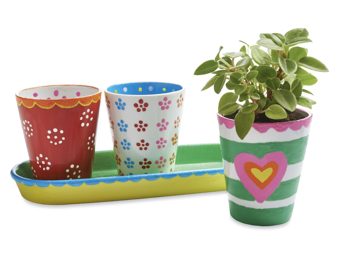 PAINT YOUR OWN PORCELAIN: FLOWER POTS