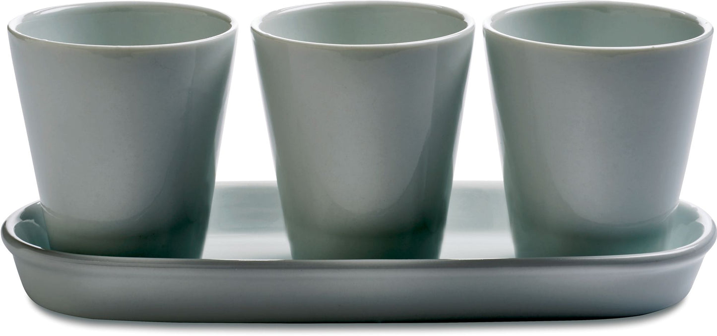 PAINT YOUR OWN PORCELAIN: FLOWER POTS