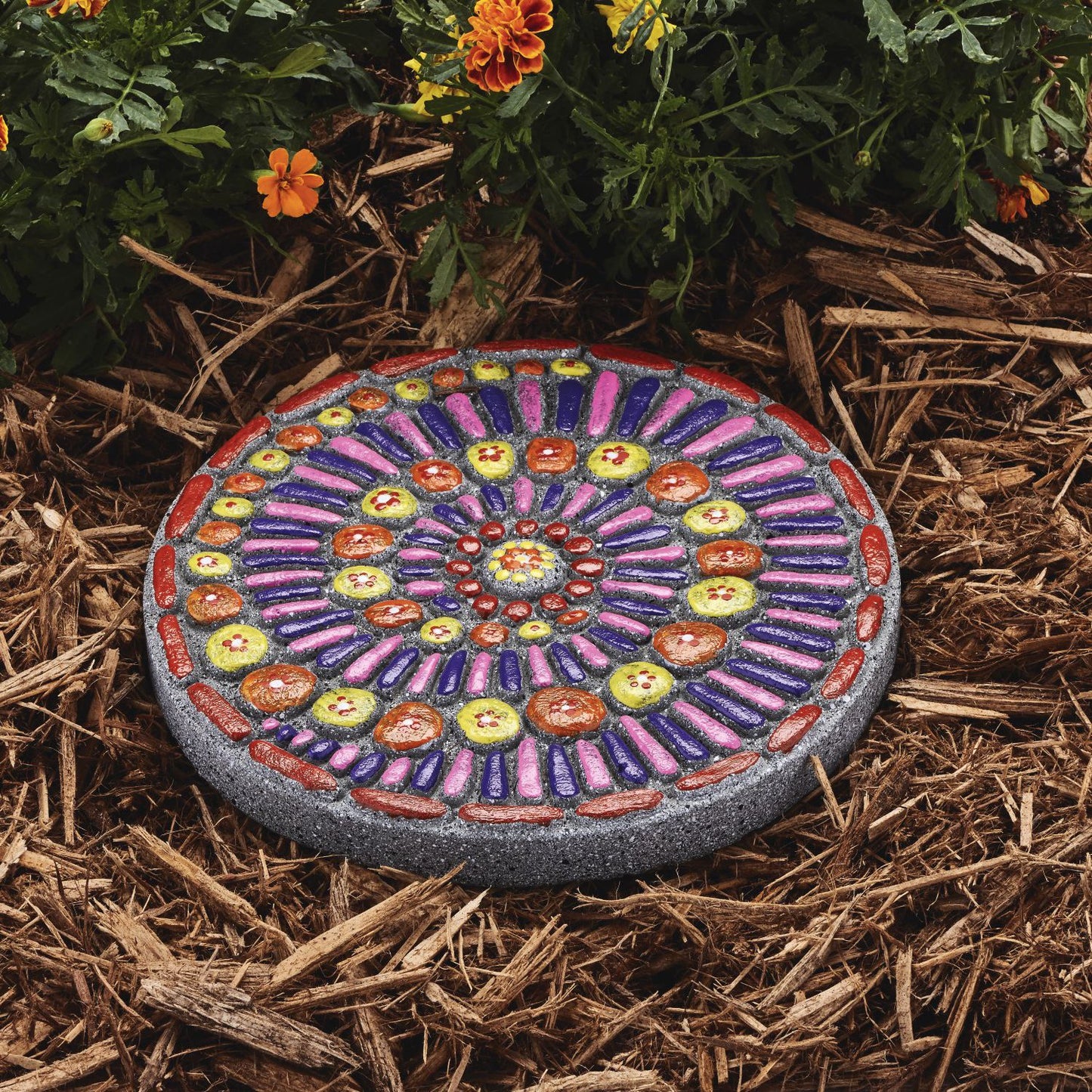 PAINT YOUR OWN STEPPING STONE - MOSAIC CIRCLE