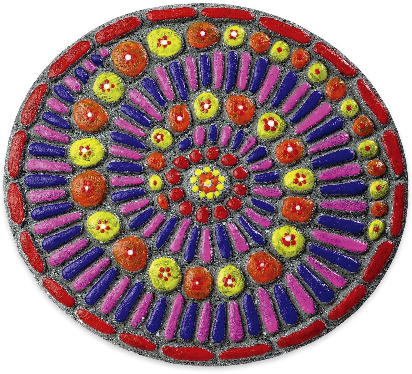 PAINT YOUR OWN STEPPING STONE - MOSAIC CIRCLE