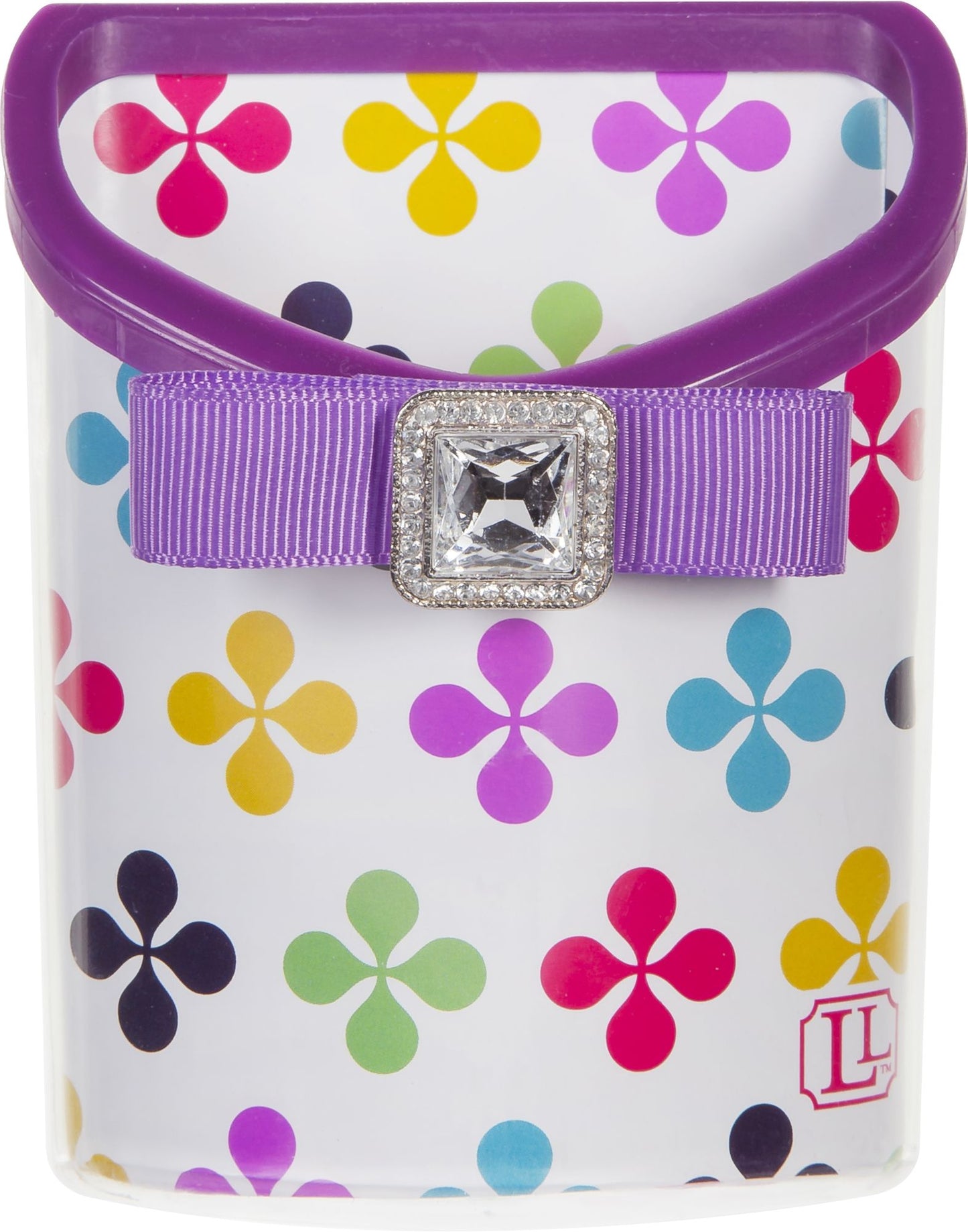Multi Clover Magnetic Locker Accessory Bin