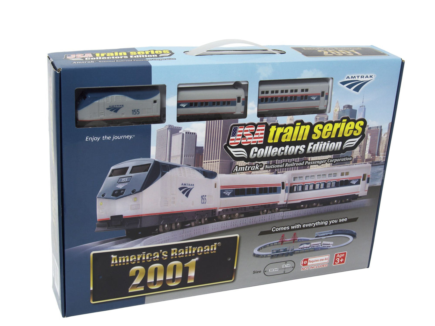 LEC 2001 Amtrak National Railroad Passenger Corporation Battery Operated Train Set