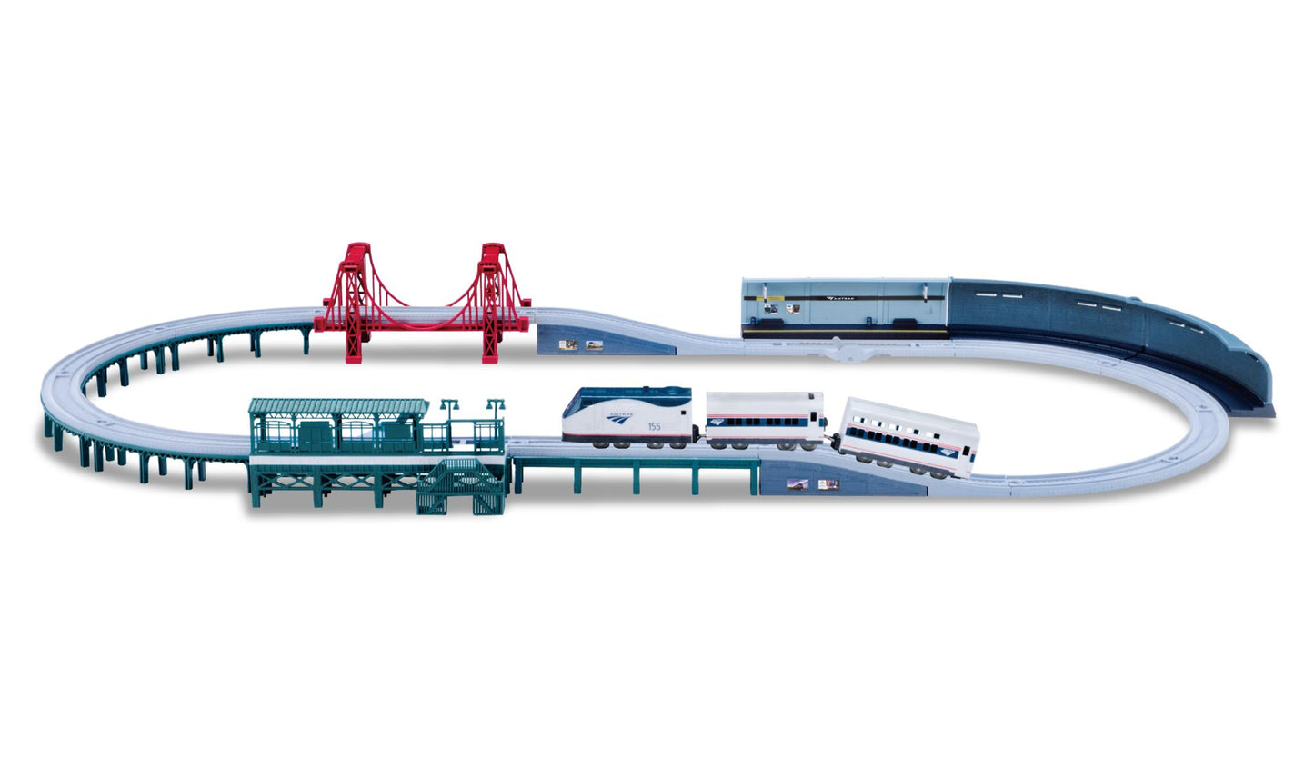 LEC 2001 Amtrak National Railroad Passenger Corporation Battery Operated Train Set