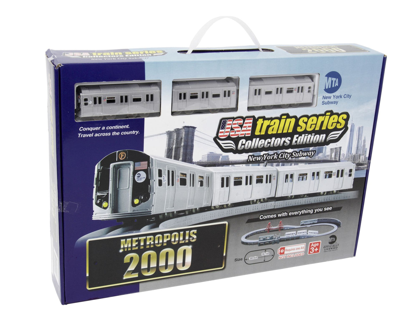LEC 2000 MTA New York City Subway Battery Operated Train Set