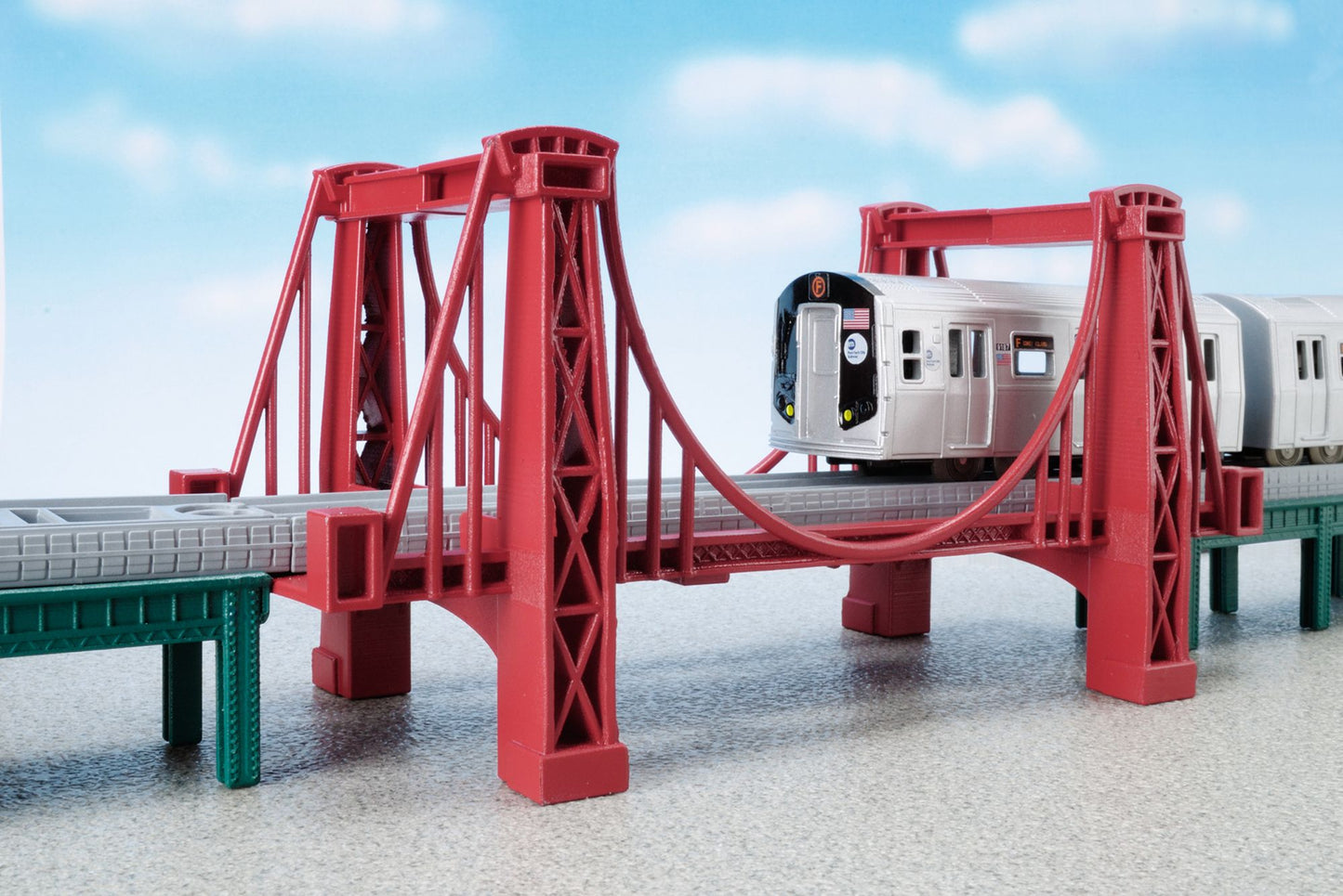 LEC 2000 MTA New York City Subway Battery Operated Train Set