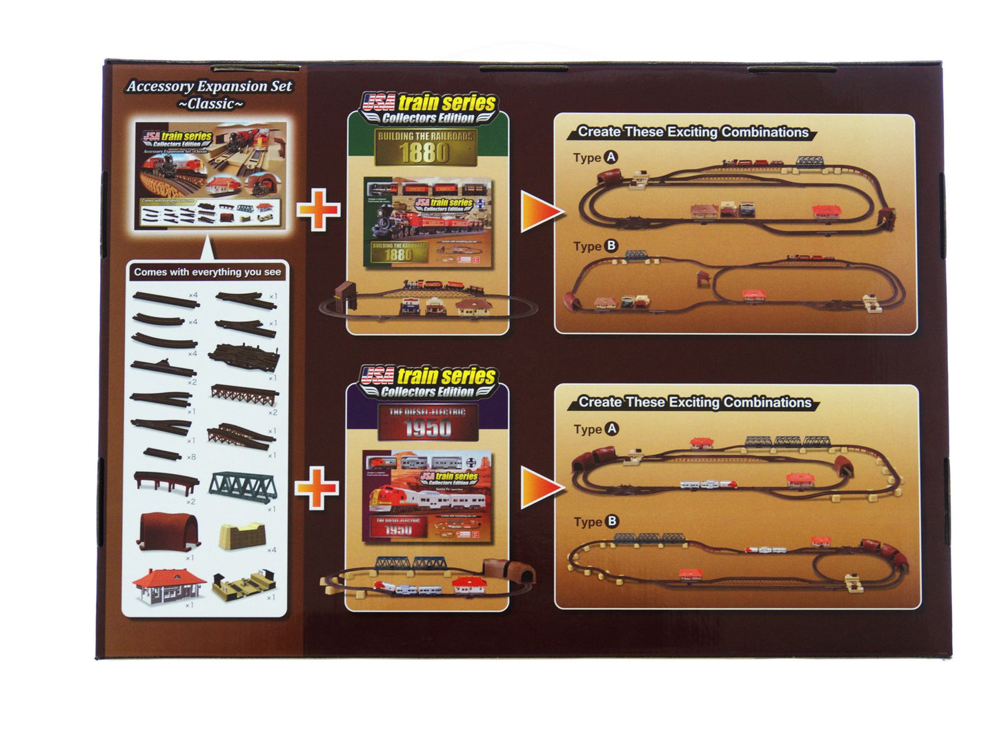 LEC USA Train Expansion Set - Classic
