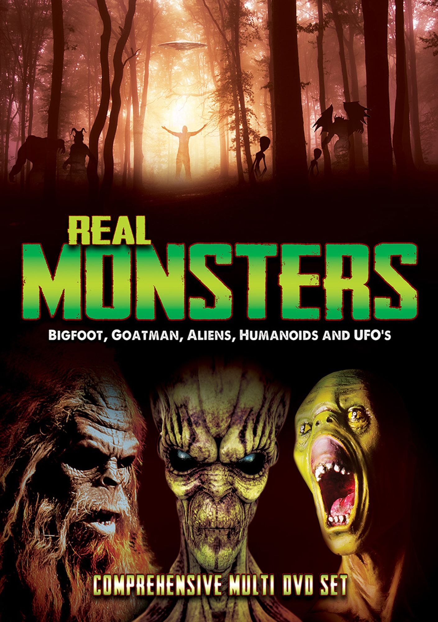 Real Monsters: Bigfoot, Goatman, Aliens, Humanoids and UFO's