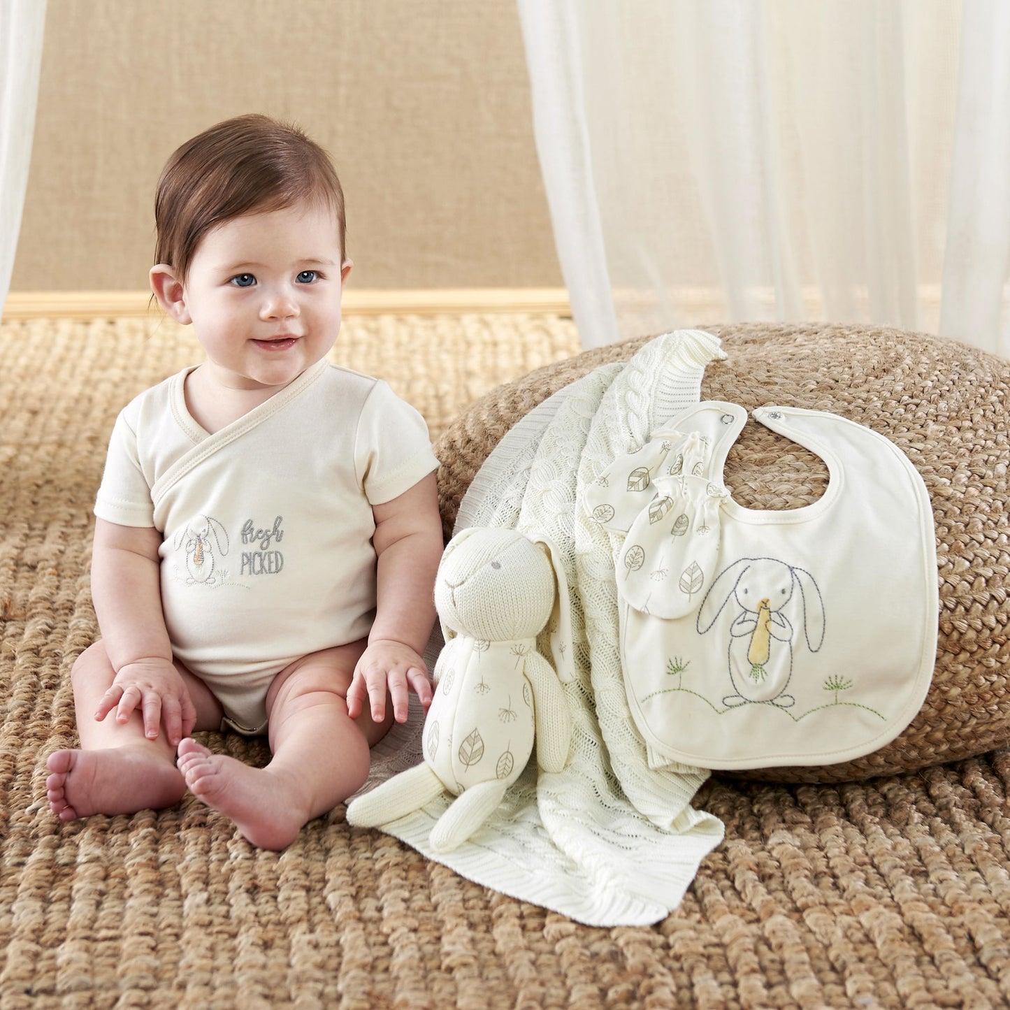 Natural Baby Bamboo 5-Piece Welcome Home Gift Set