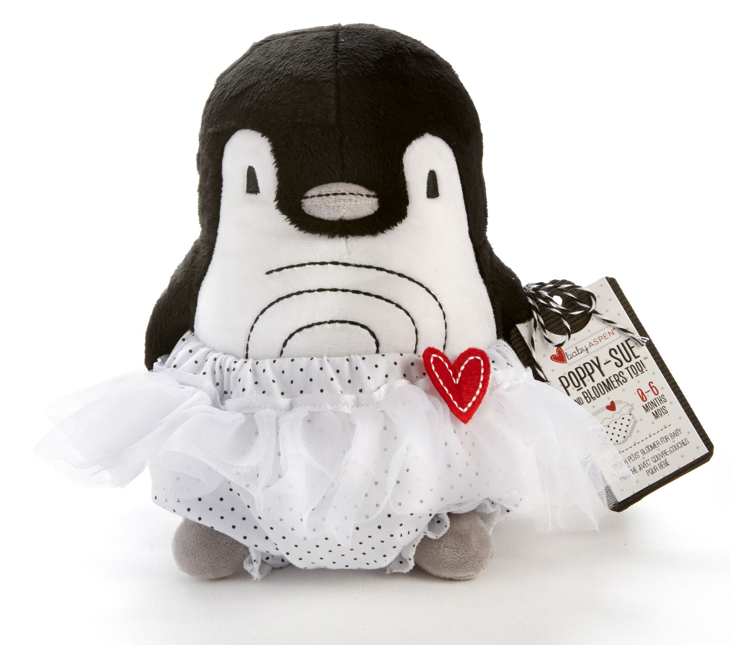 Plush Penguin and Bloomer for Baby