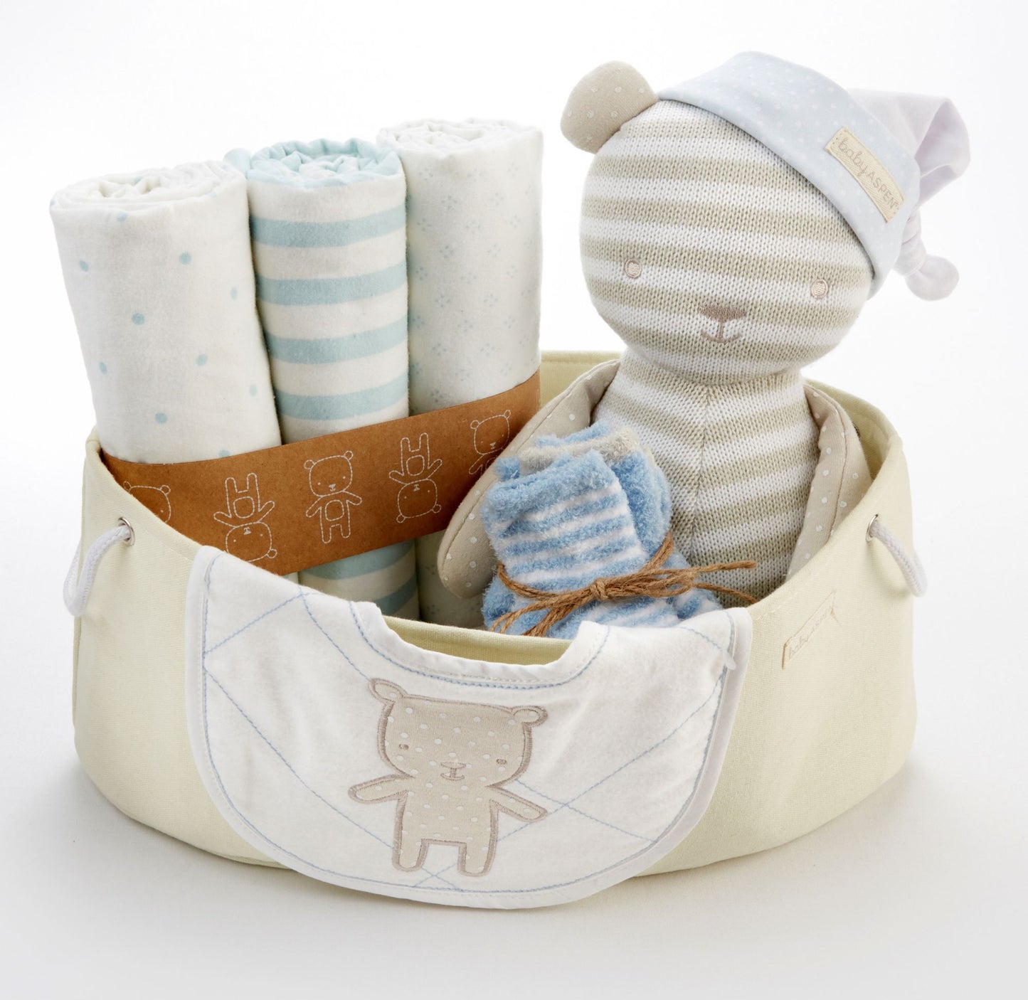 Blue Baby Basket Gift