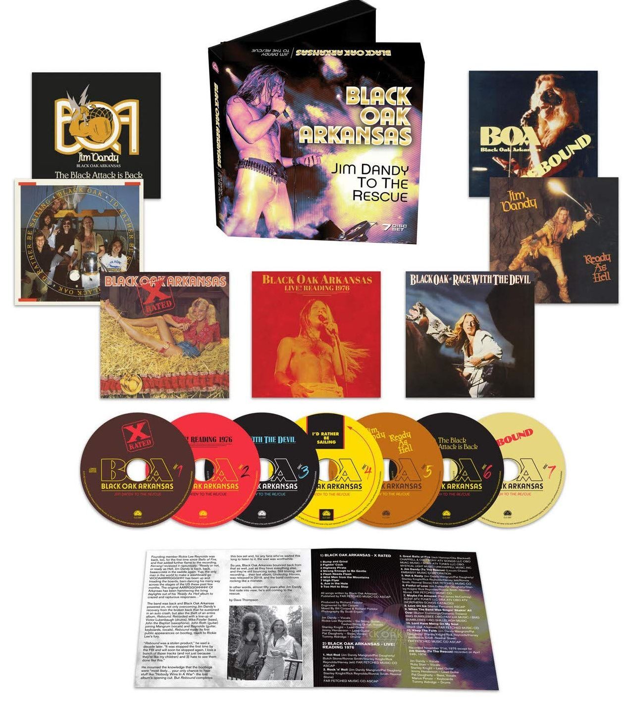 Jim Dandy To The Rescue (7 Disc Set)