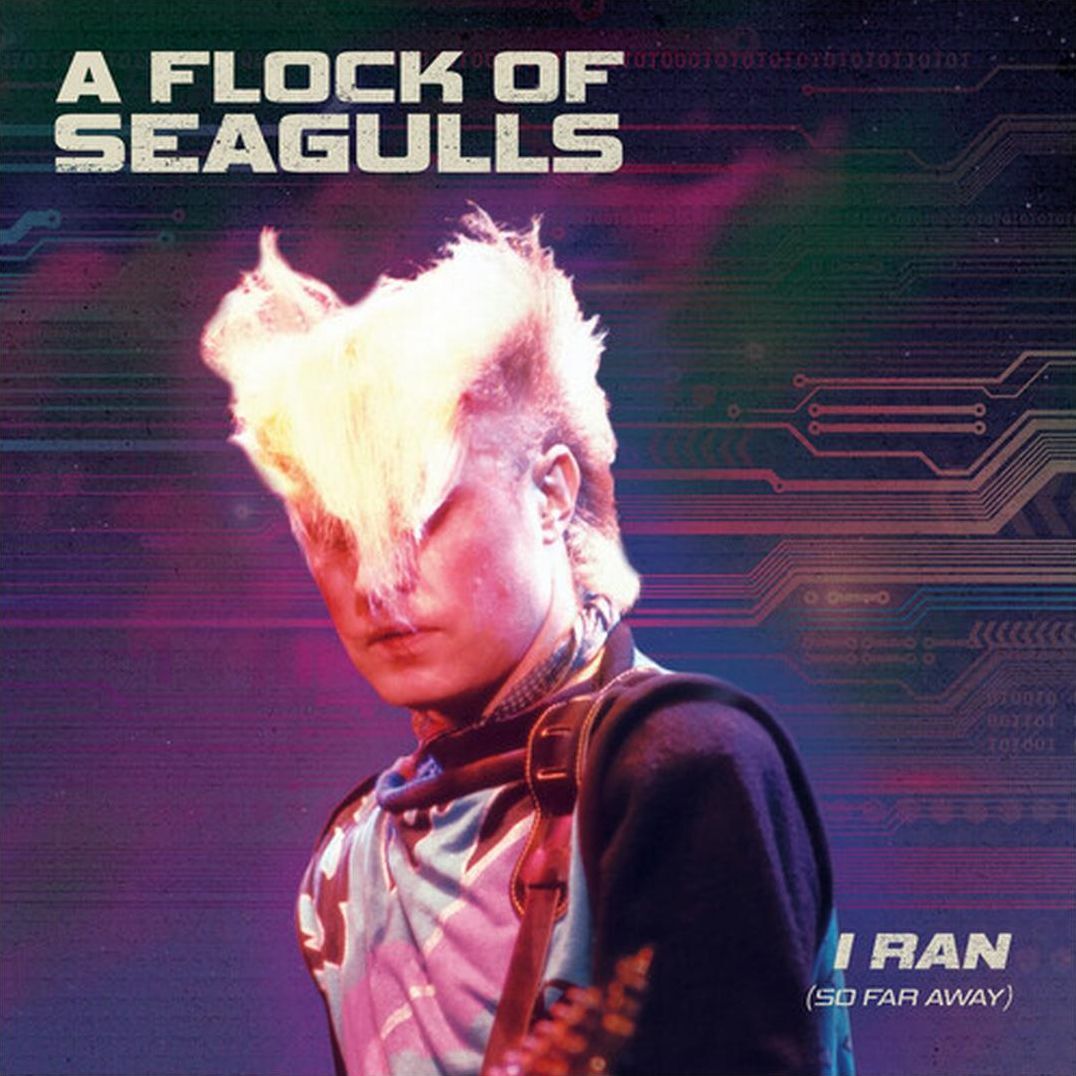 I Ran - So Far Away - Purple/Black Splatter (Blk)