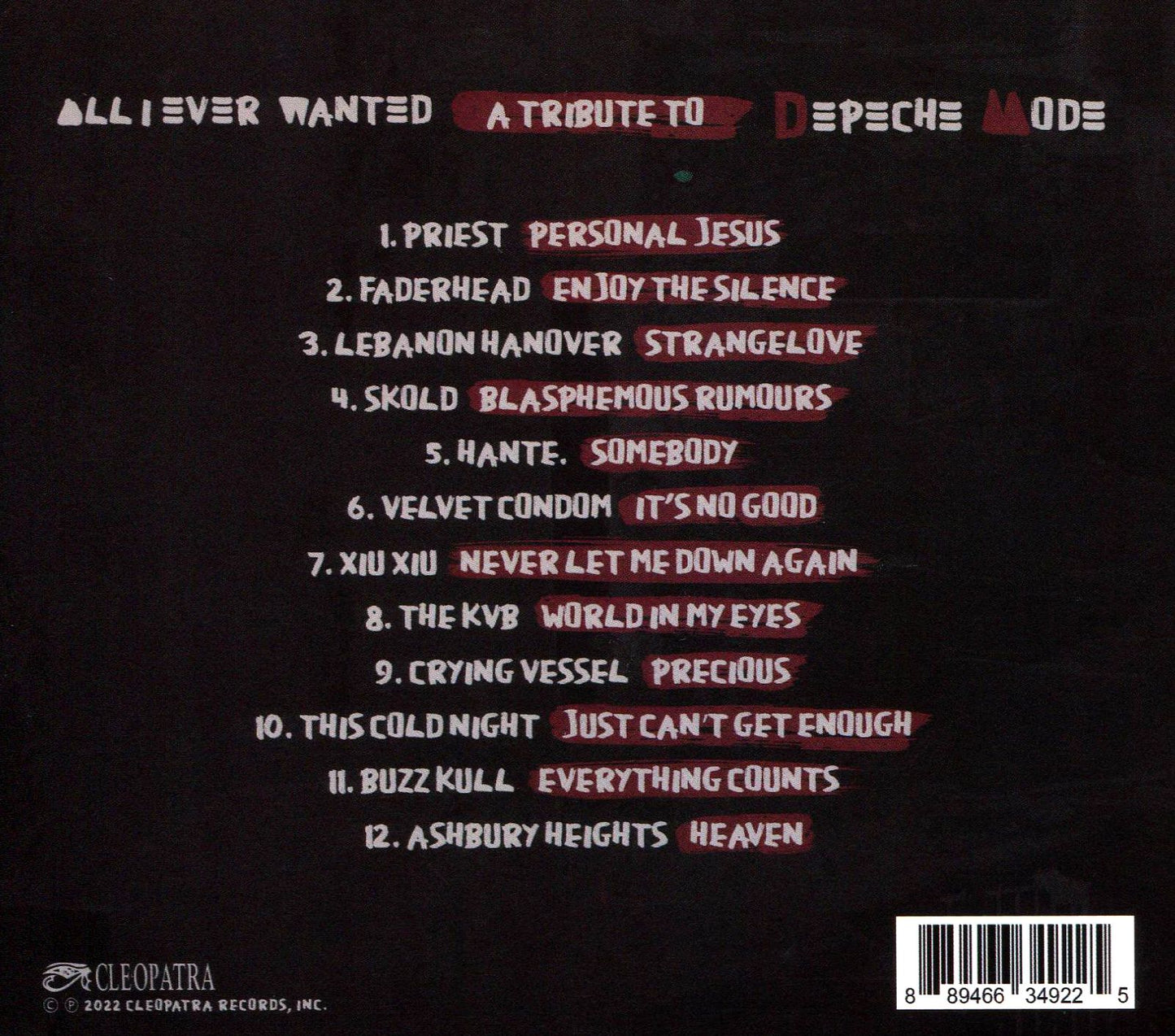All I Ever Wanted - Tribute To Depeche Mode / Var