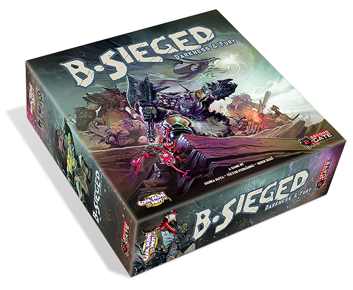 B-Sieged Darkness & Fury Exapansion Game