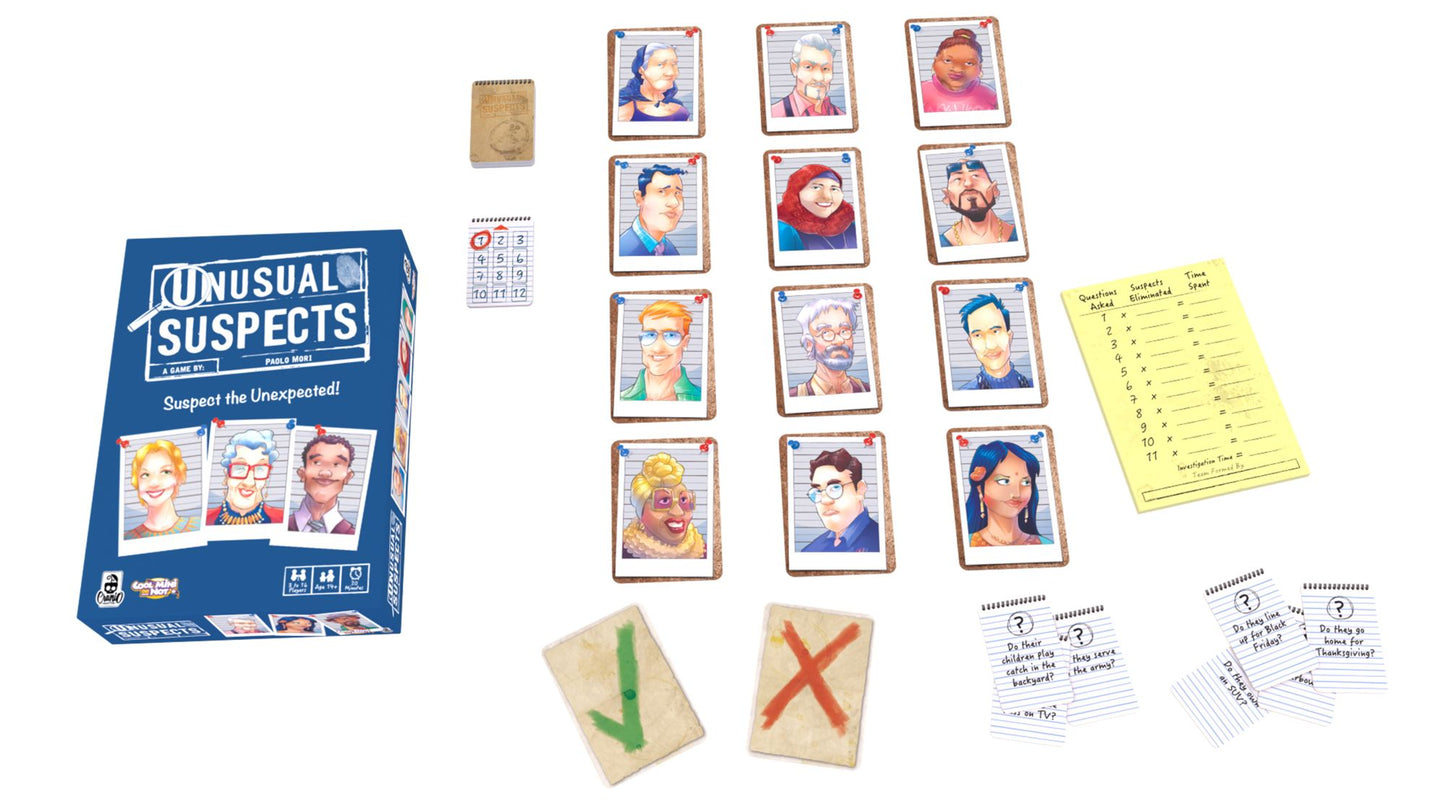 Unusual Suspects Card Game