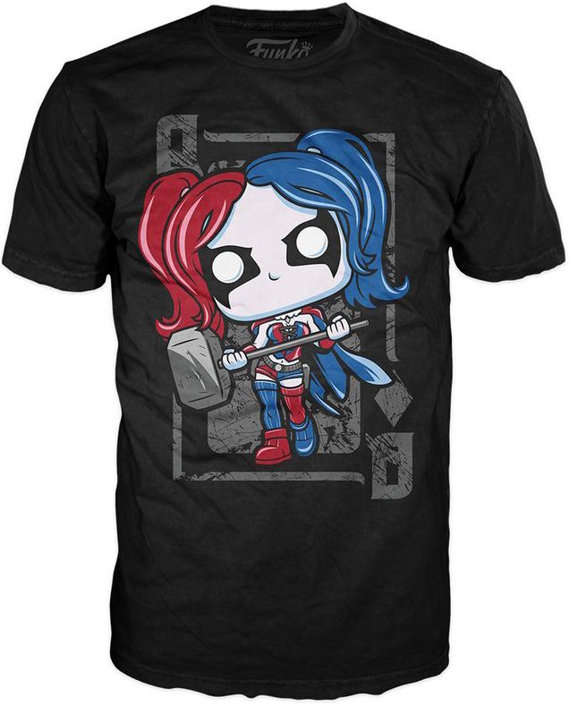 POP Tees: DC - Harley Diamond Queen - LG