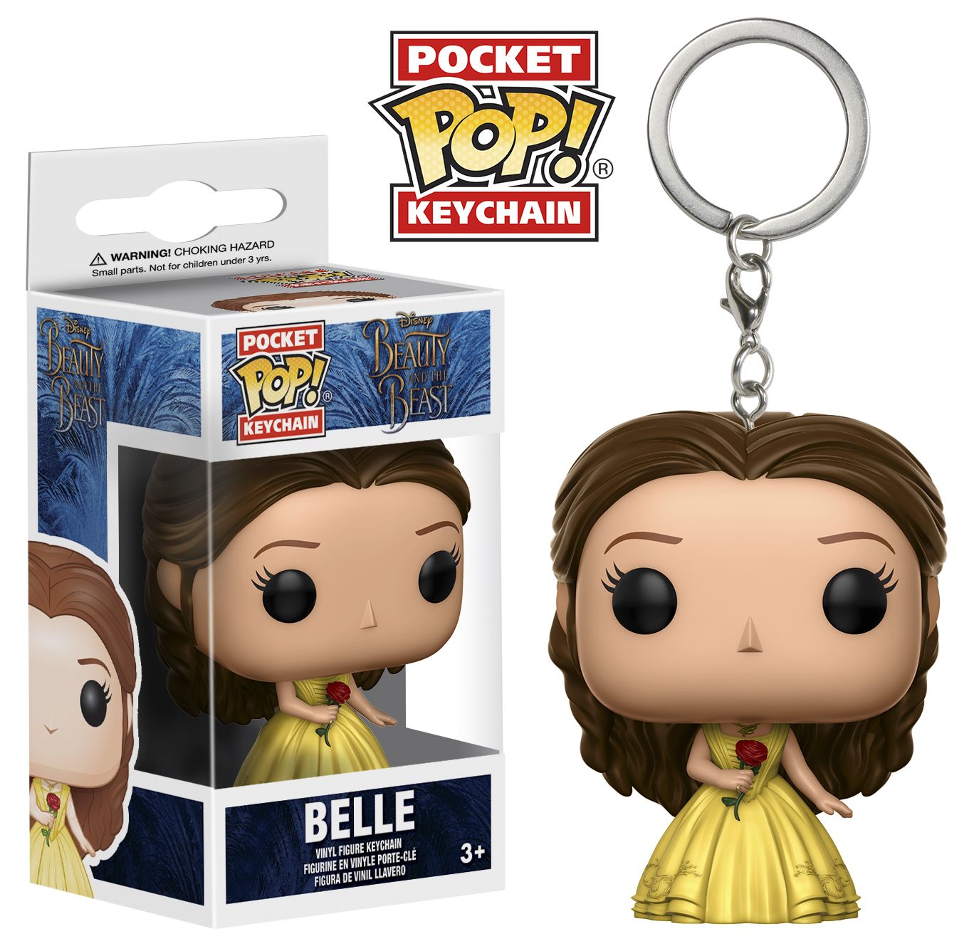 Pop! Keychain: Beauty & the Beast- Belle