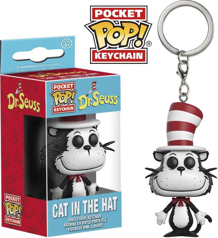 Pop Keychain: Dr. Seuss - Cat in the Hat