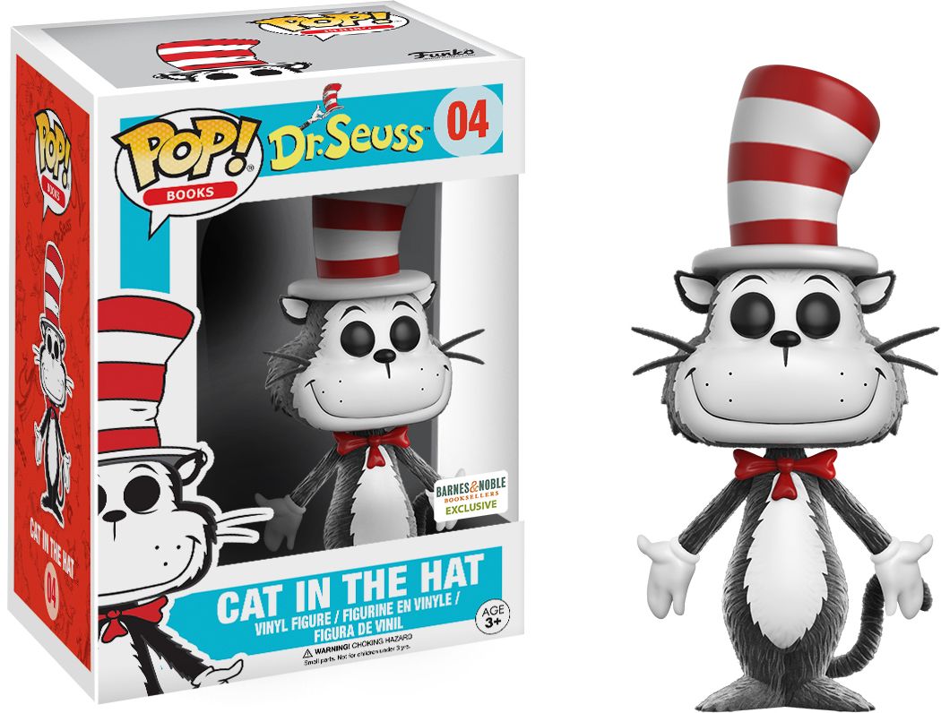 POP Books: Dr. Seuss - Cat in the Hat (Flocked) B&N Exclusive