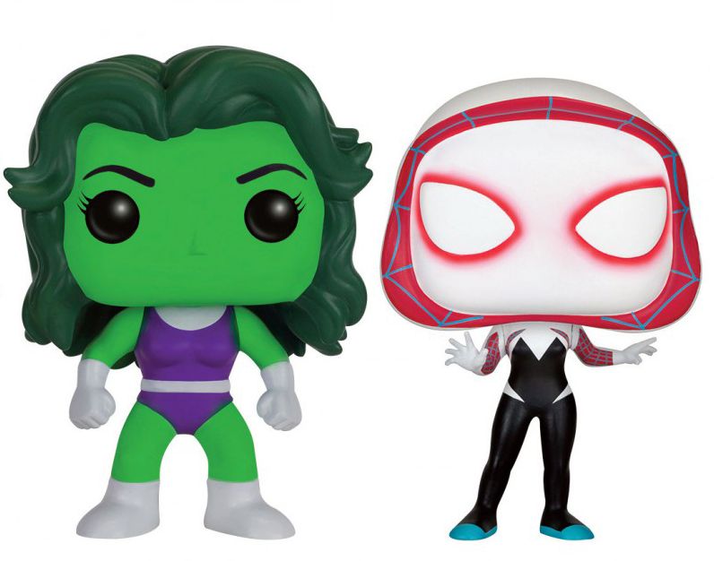 POP Marvel: Marvel - 2PK - She-Hulk & Spider Gwen