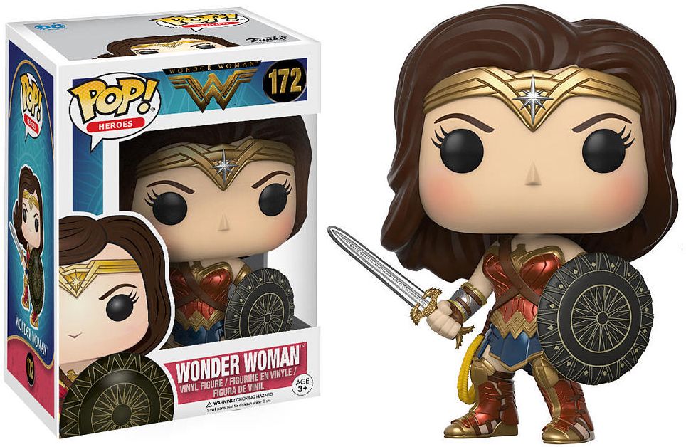 POP Movies: DC- Wonder Woman - Sword & Shield WW