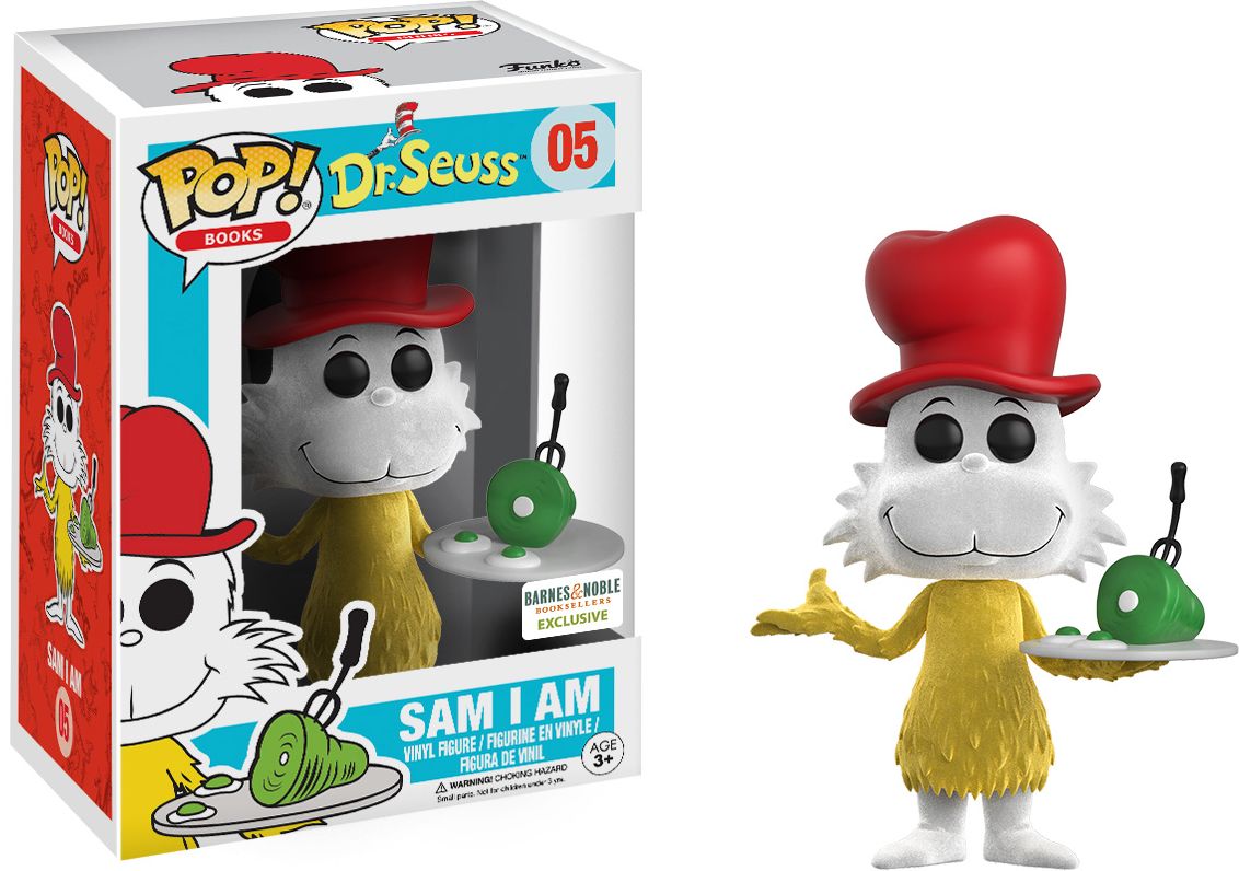 POP Books: Dr. Seuss - Sam I Am (Flocked) B&N Exclusive