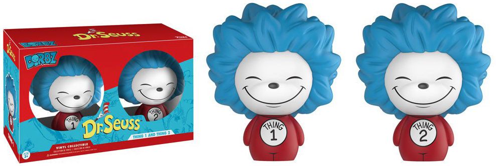 Dorbz: Dr. Seuss - 2PK - Thing 1 & Thing 2 (FL)