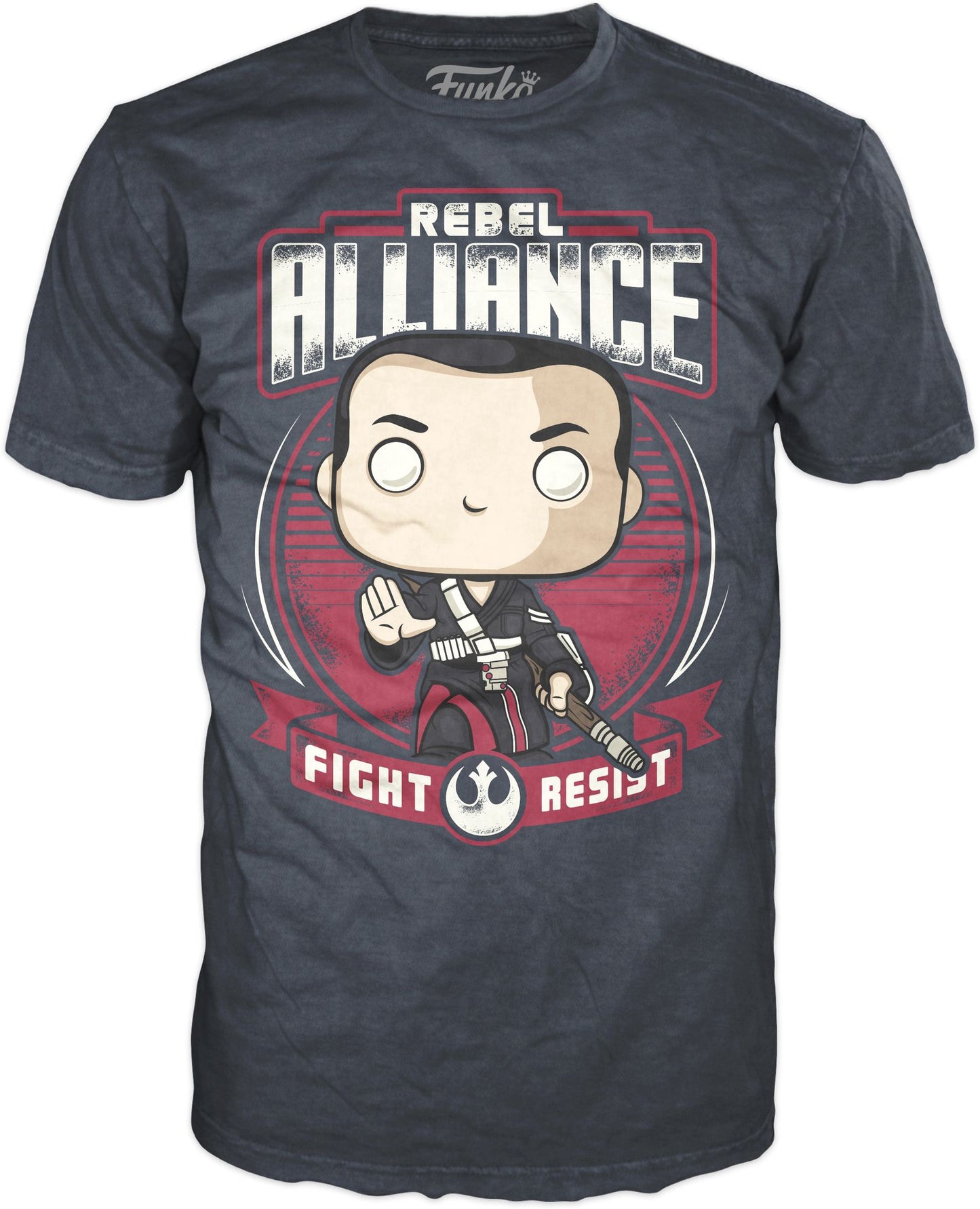Pop Tees: SW - Chirrut Alliance Poster - MLG