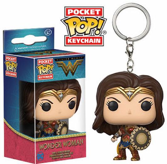 Pop Keychain: DC- Wonder Woman Movie - Shield WW