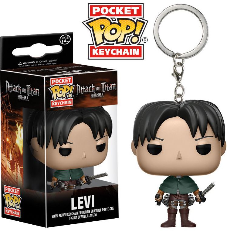 Pop Keychain: Attack on Titan - Levi