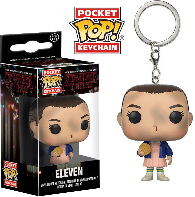 Pop Keychain: Sranger Things - Eleven w/Eggo (No Wig)