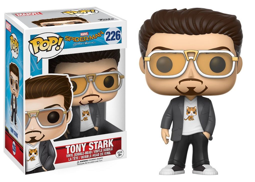 POP Movies: Spider-Man - Tony Stark Kitty Tee