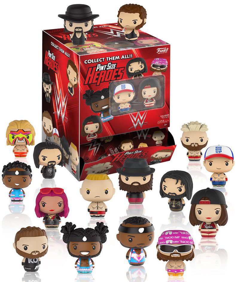 Pint Size Heroes: WWE - 24PC PDQ - Superstars