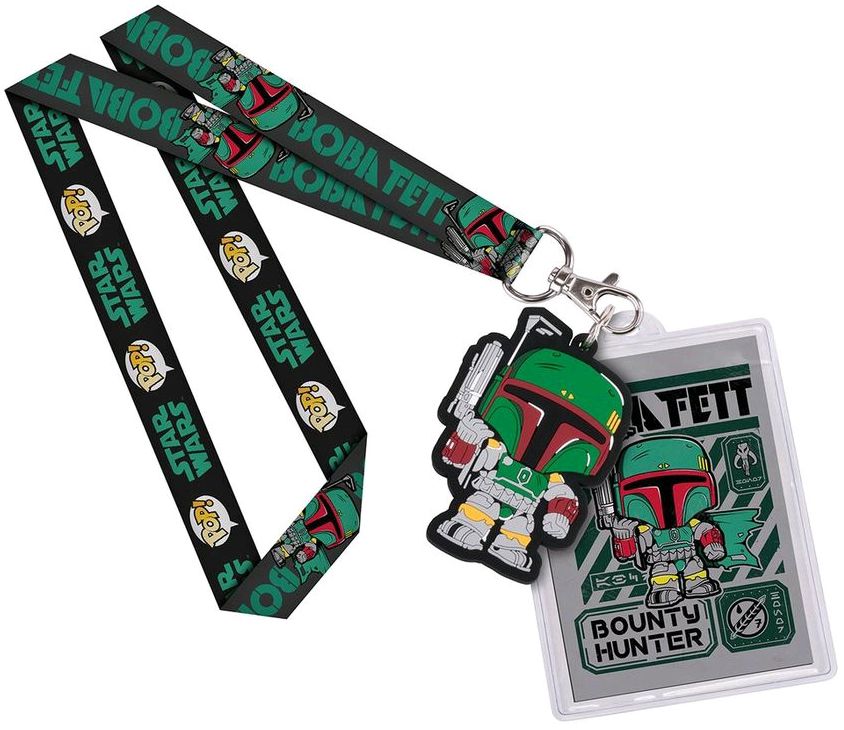 Lanyard: Star Wars - Boba Fett w/ Backer Card