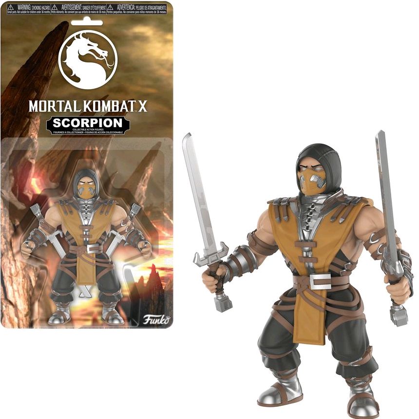 Action Figure: Savage World Mortal Kombat-Scorpion