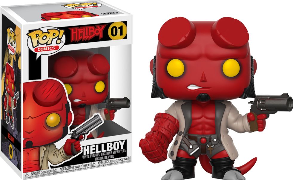 POP Hellboy: Hellboy w/Jacket & No Horns