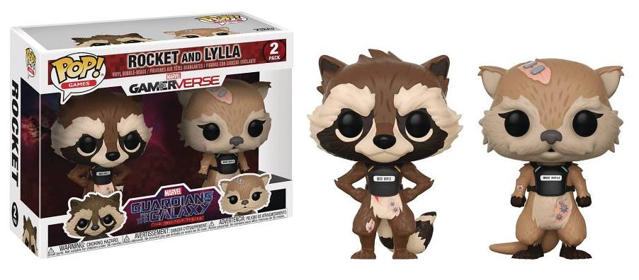 Pop Marvel Games: GOTG TT: Rocket & Lyla 2PK