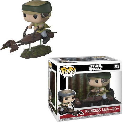 POP Deluxe: Leia on Speeder Bike