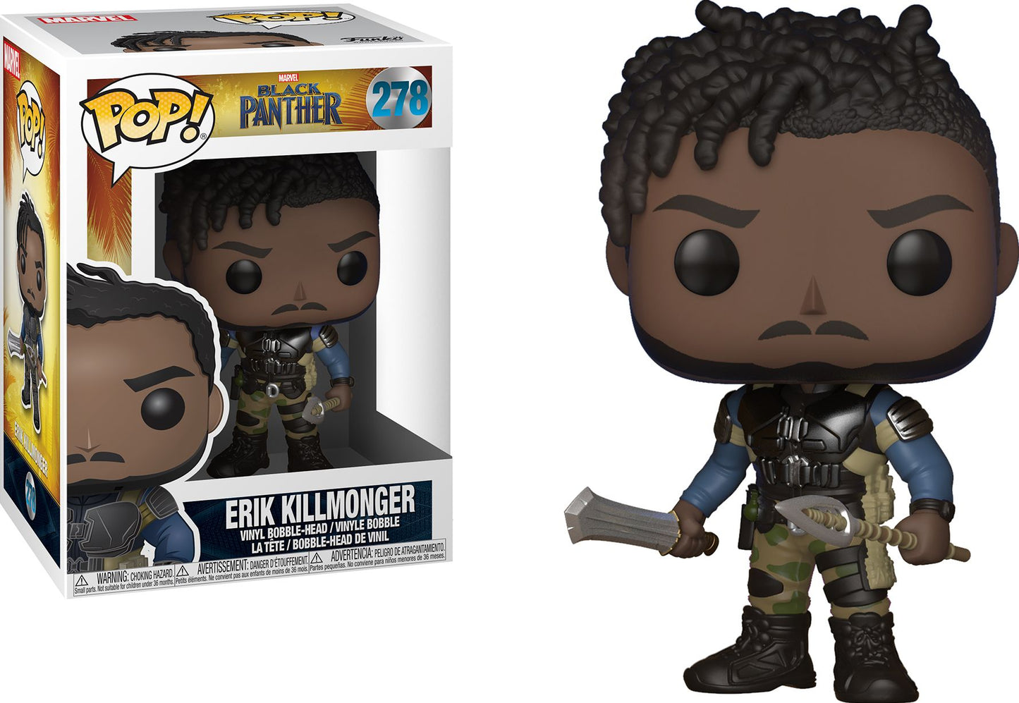 POP Vinyl Black Panther - Erik Kilmonger