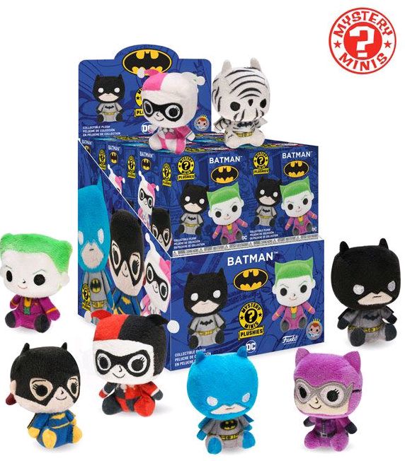 Blind Box Plush: DC-Batman-12pc PDQ
