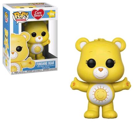 POP Animation: Care Bears - Funshine Bear w/Glow c