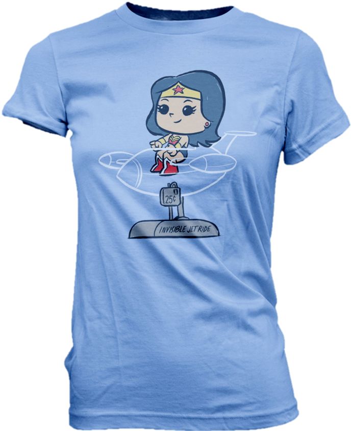 Super Cute Tees: Wonder Woman Ride - JR - SM