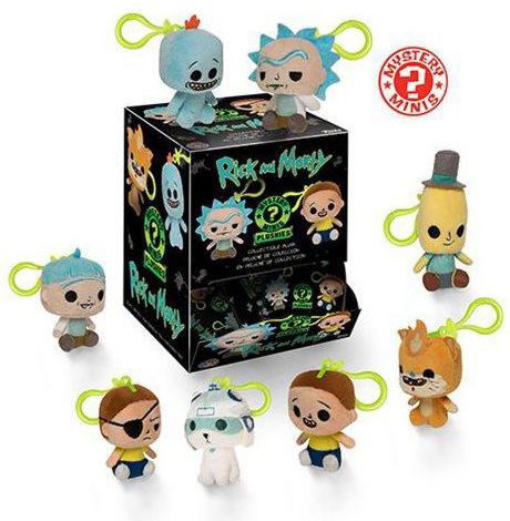 Blind Bag Keychain Plush: Rick and Morty Plush: 18