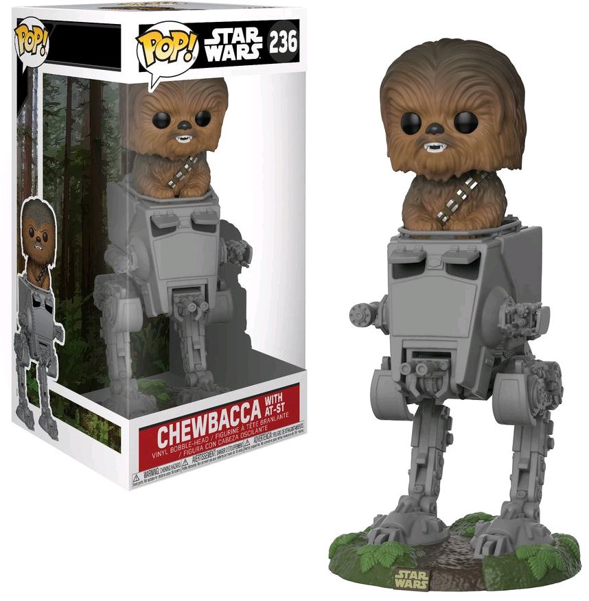 POP Deluxe: Star Wars - Chewbacca in AT-ST