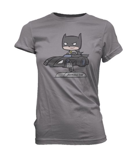 Super Cute Tees: Batman Coin Ride - JR - LG
