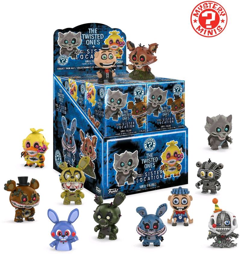 Mystery Minis: FNAF- Twisted 12PC PDQ